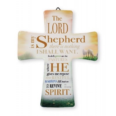 The Lord is My Shepherd Cross