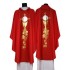 Red Chasuble Fine Gold Thread