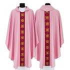 Rose Gothic Chasuble with Cross Design 
